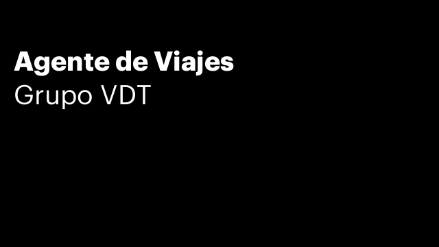 Agente de Viajes