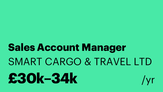 Sales Account Manager