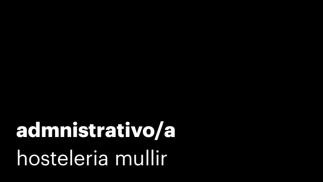 admnistrativo/a