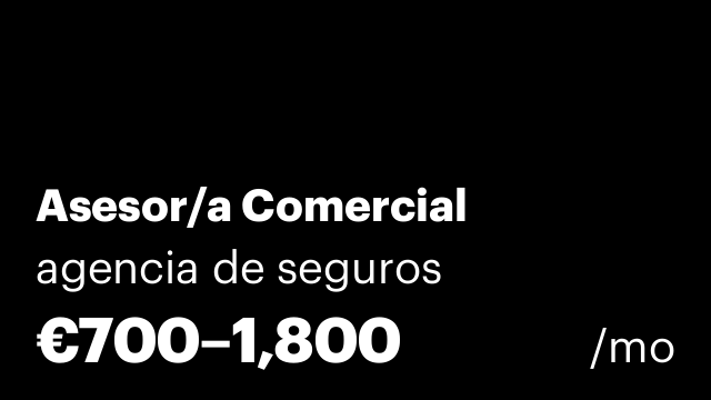 Asesor/a Comercial