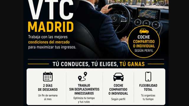 Conductor para Flota de VTC