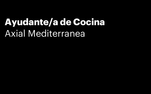Buscar trabajos: de Ayudante de Cocina en Malaga (mayo 2023) | JOB TODAY