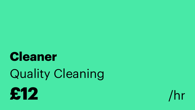 Cleaner