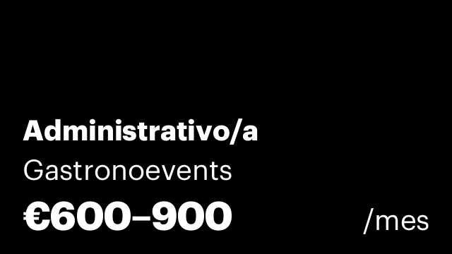 Administrativo/a