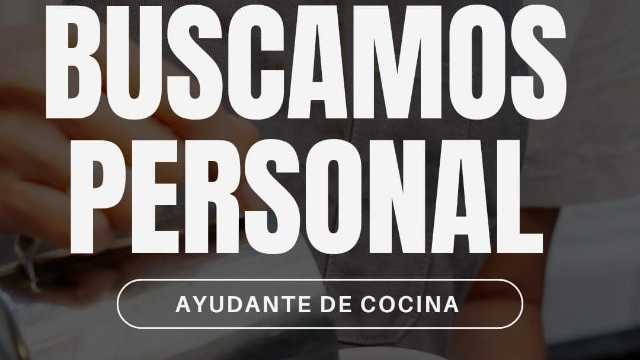 Ayudante/a de Cocina