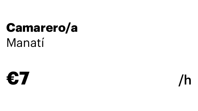 Camarero/a