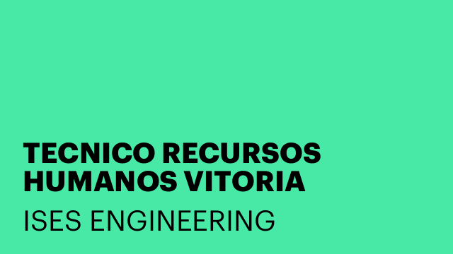 TECNICO RECURSOS HUMANOS VITORIA