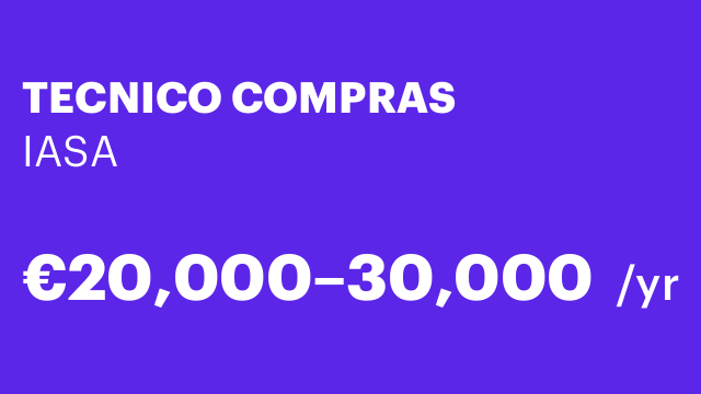 TECNICO COMPRAS