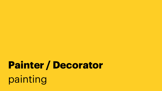 Painter / Decorator