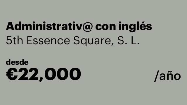 Administrativ@ con inglés