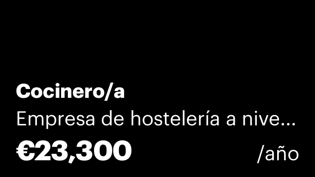 Cocinero/a