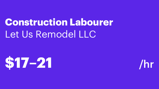 Construction Labourer