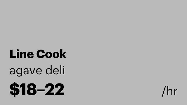 Line Cook