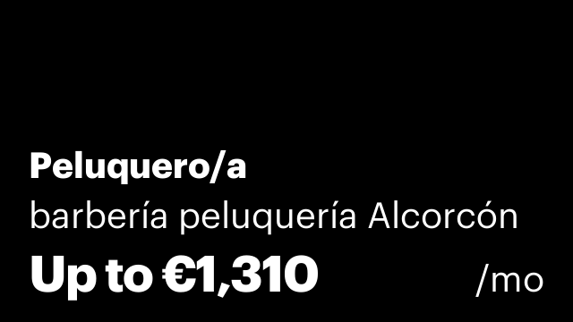 Peluquero/a