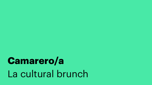 Camarero/a