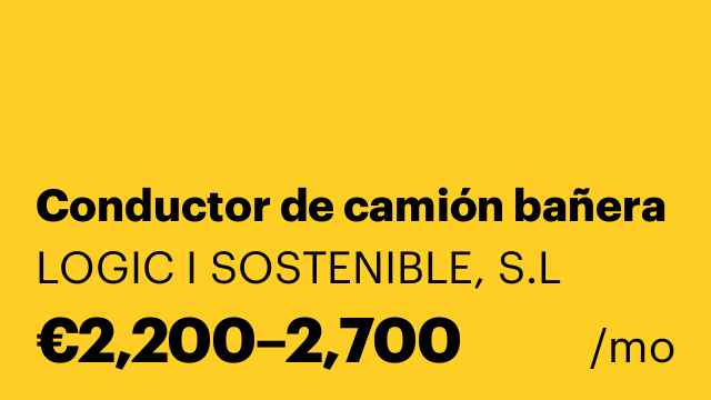 Conductor de camión bañera