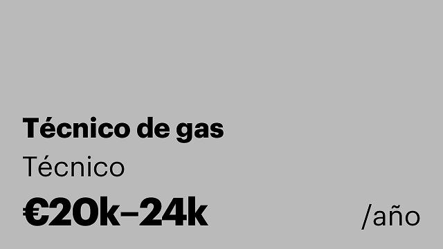 Técnico de gas