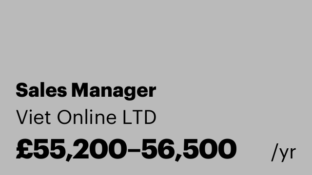 Sales Manager