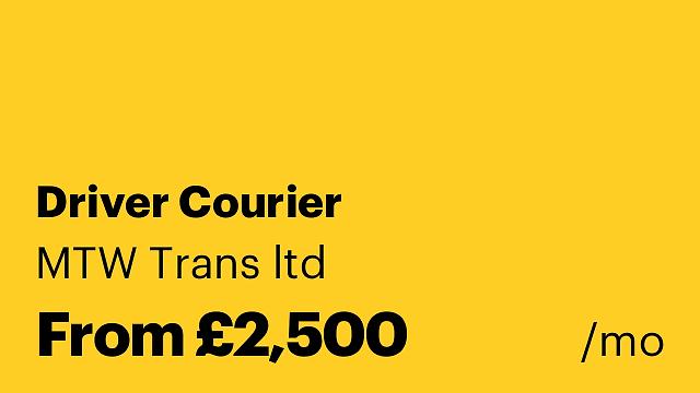 Driver Courier