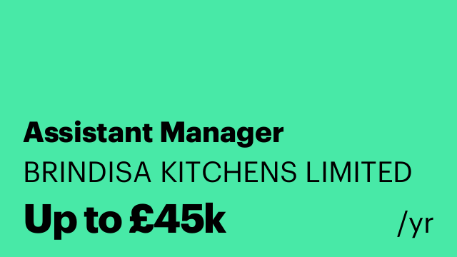 Assistant Manager
