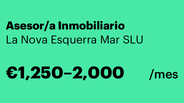 Asesor/a Inmobiliario