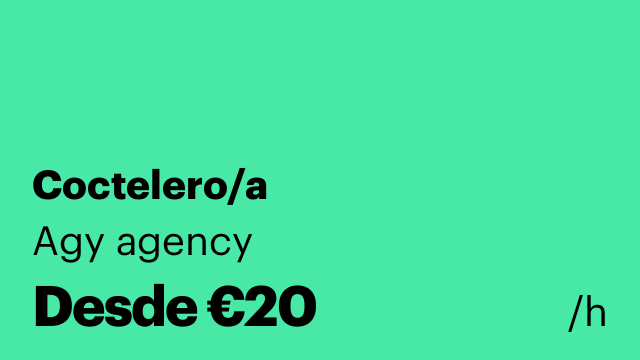 Coctelero/a