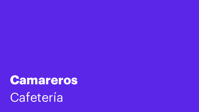 Camareros
