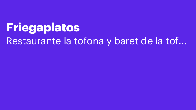 Friegaplatos