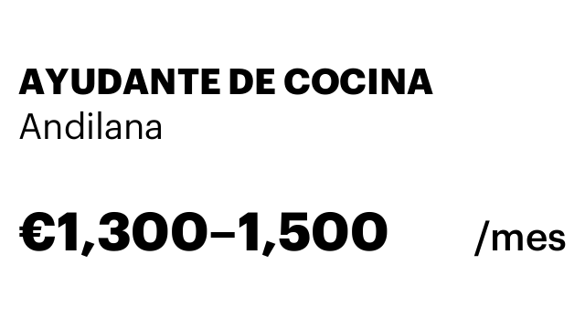 AYUDANTE DE COCINA