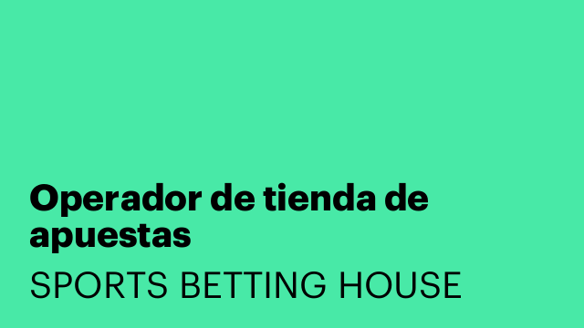 Operador de tienda de apuestas