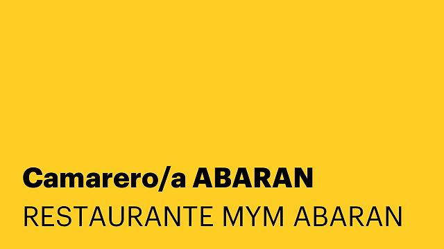 Camarero/a ABARAN