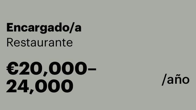 Encargado/a