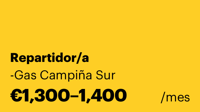 Repartidor/a
