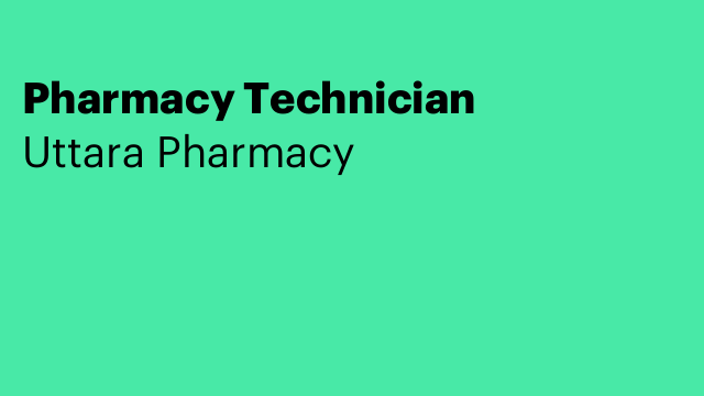 Pharmacy Technician