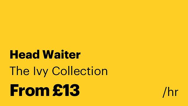 Head Waiter