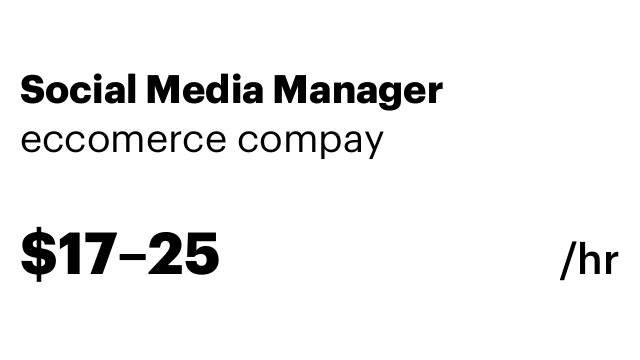 Social Media Manager