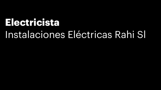 Electricista
