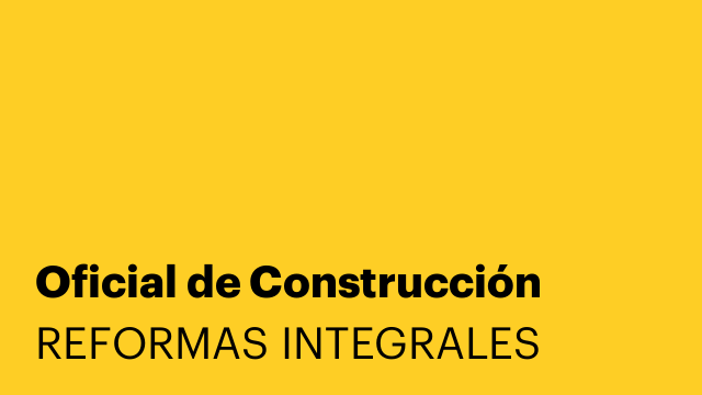 Oficial de Construcción