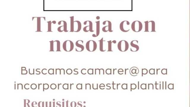 Camarera /o