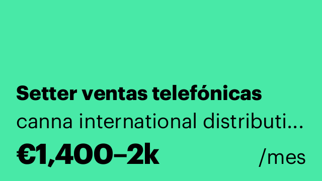 Setter ventas telefónicas