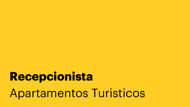 Recepcionista