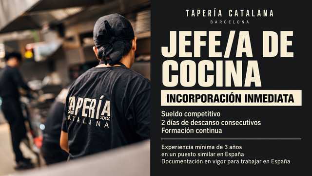Jefe/a de Cocina