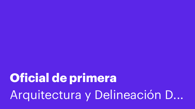 Oficial de primera