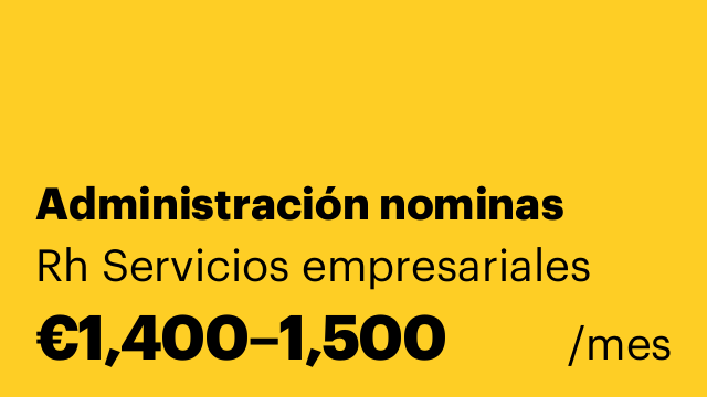 Administración nominas