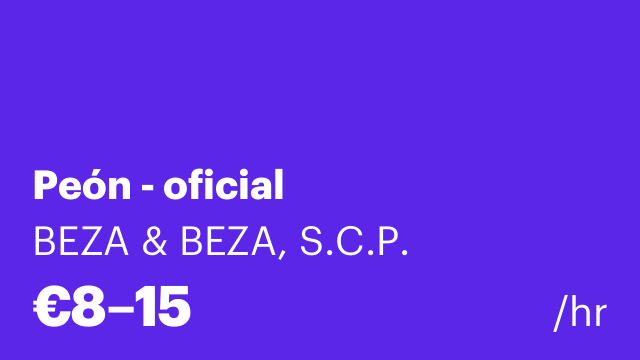 Peón - oficial