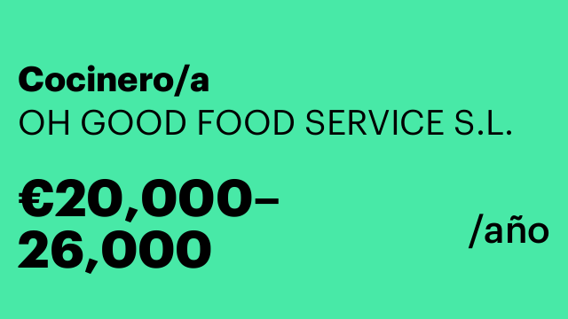 Cocinero/a