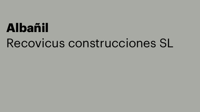 Albañil