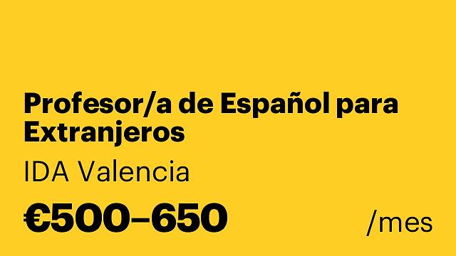 Profesor/a de Español para Extranjeros