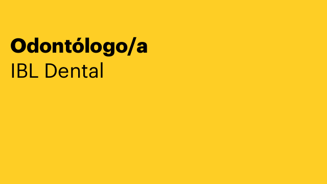 Odontólogo/a
