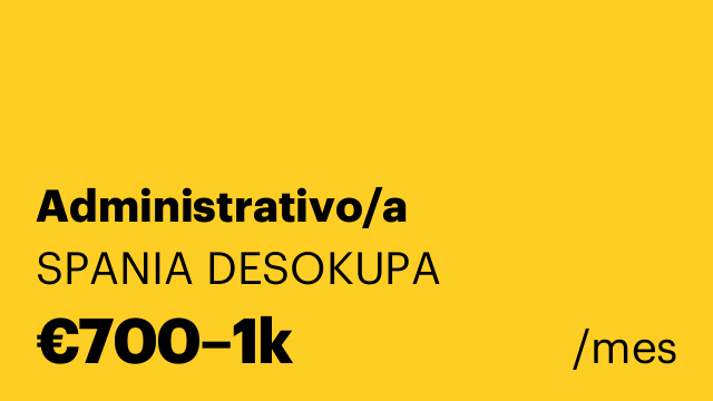 Administrativo/a